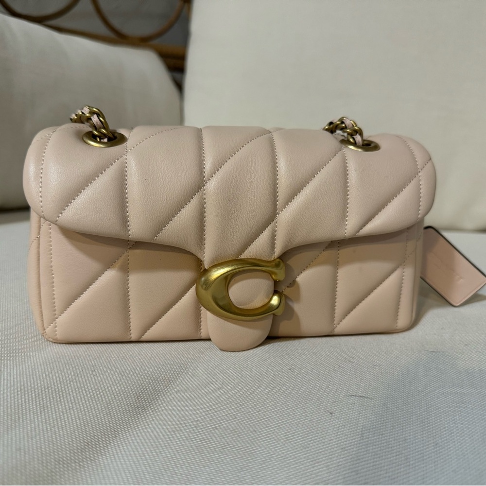 Coach Quilted Tabby 20- Light Blush